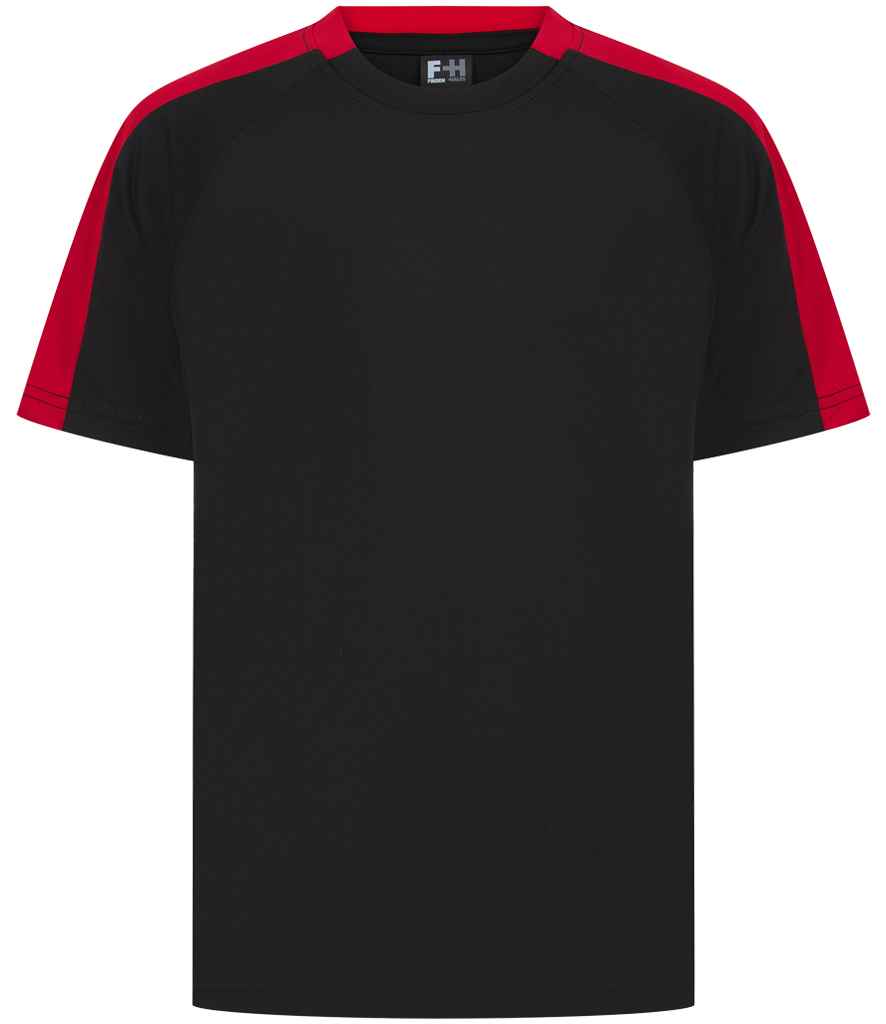 Finden + Hales Kids Team T-Shirt - Black/Red