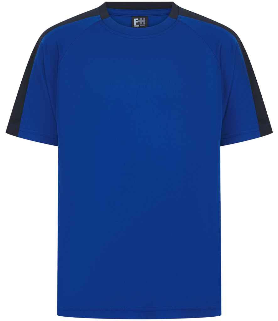Finden + Hales Kids Team T-Shirt - Royal Blue/Navy