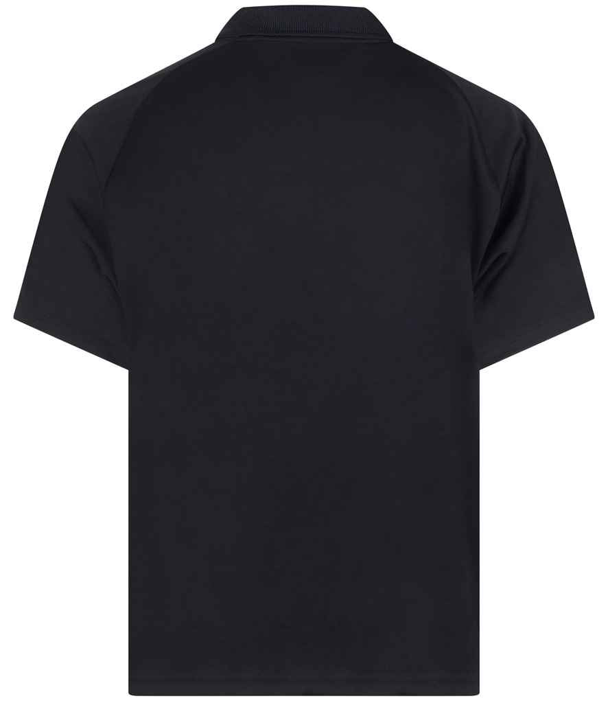 Finden + Hales Kids Team Polo Shirt - Black/Black