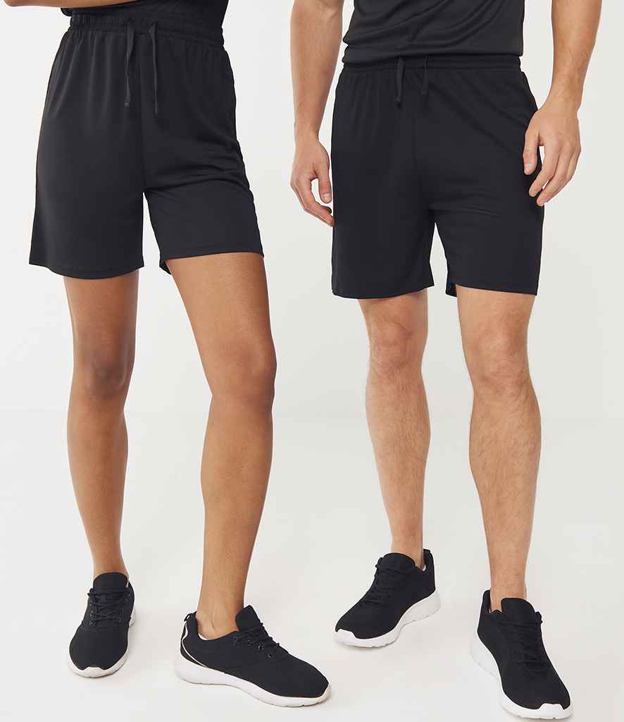 Finden + Hales Team No Pocket Shorts - Black