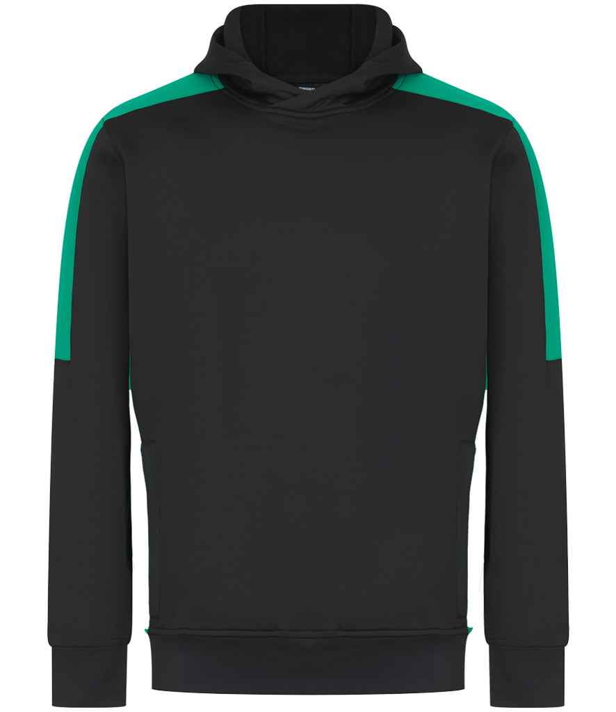 Finden + Hales Unisex Team Hoodie - Black/Emerald