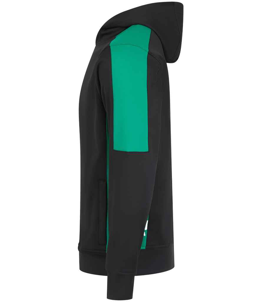 Finden + Hales Unisex Team Hoodie - Black/Emerald