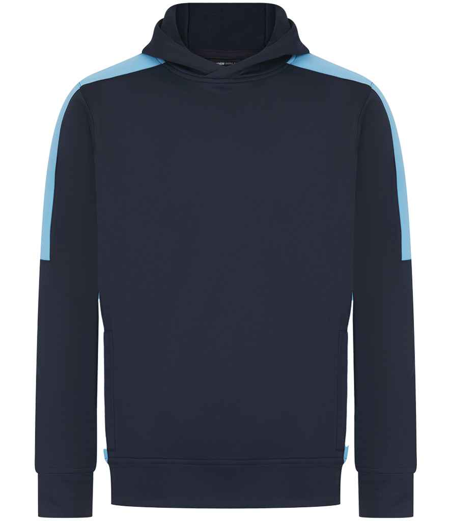 Finden + Hales Unisex Team Hoodie - Navy/Sky blue