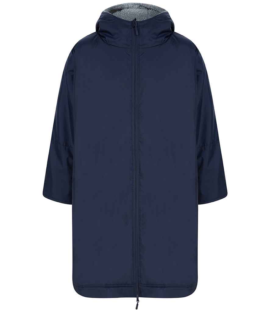 Finden + Hales Adults All Weather Robe - Navy