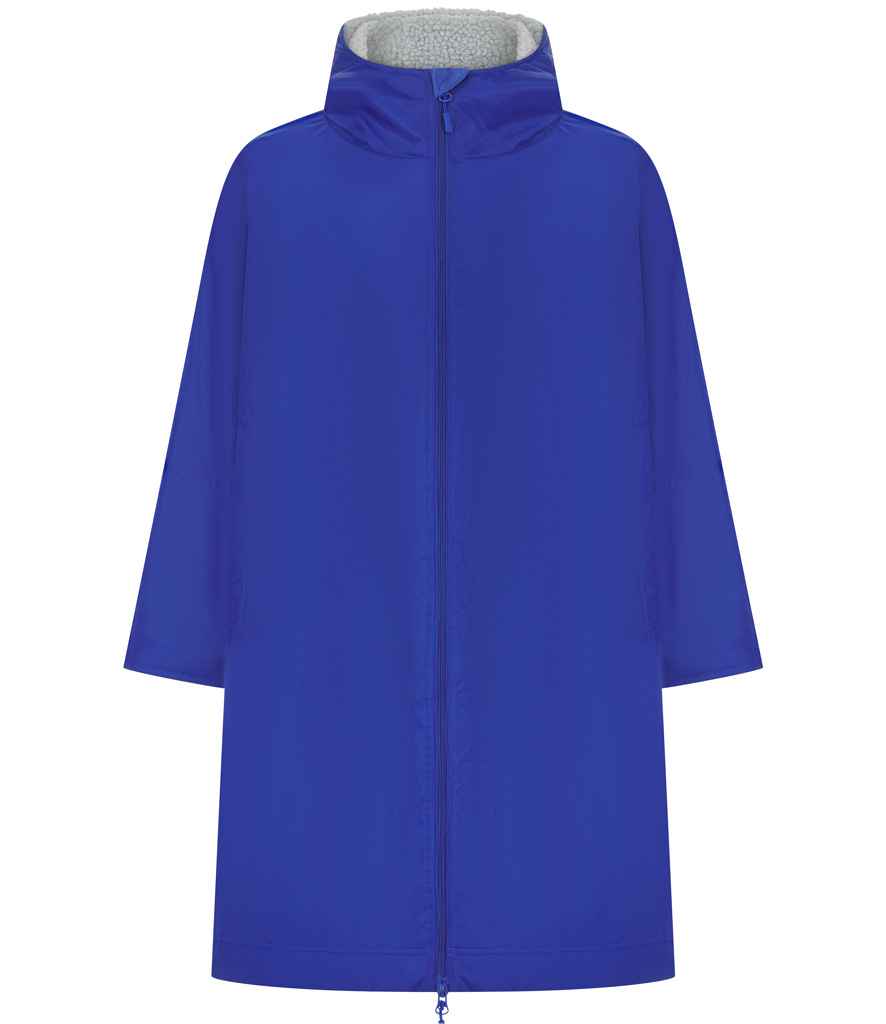 Finden + Hales Adults All Weather Robe - Royal Blue