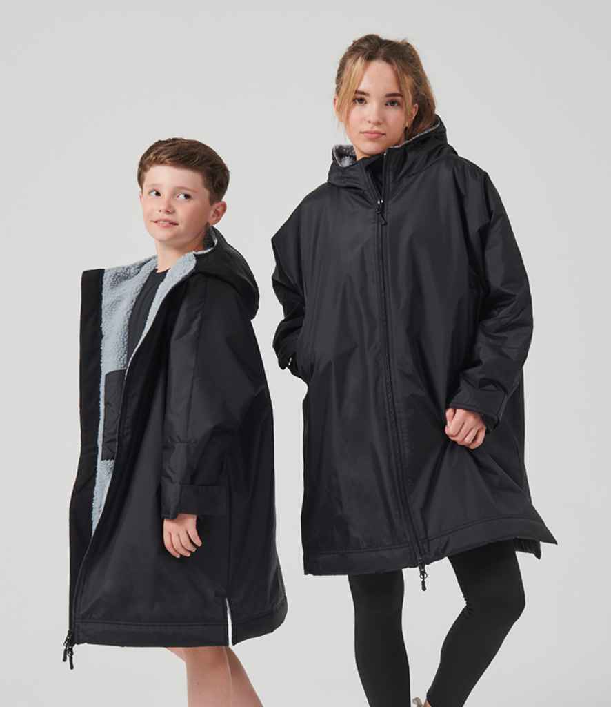 Finden + Hales Kids All Weather Robe - Black