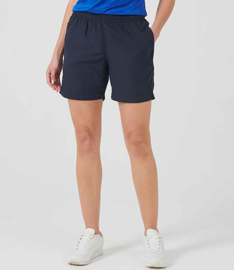 Finden + Hales Ladies Microfibre Shorts - Navy