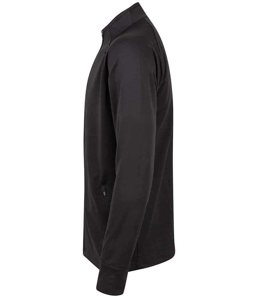 Finden + Hales Knitted Tracksuit Top - Black/Black