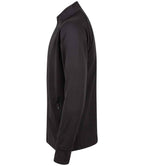 Finden + Hales Knitted Tracksuit Top - Black/Black