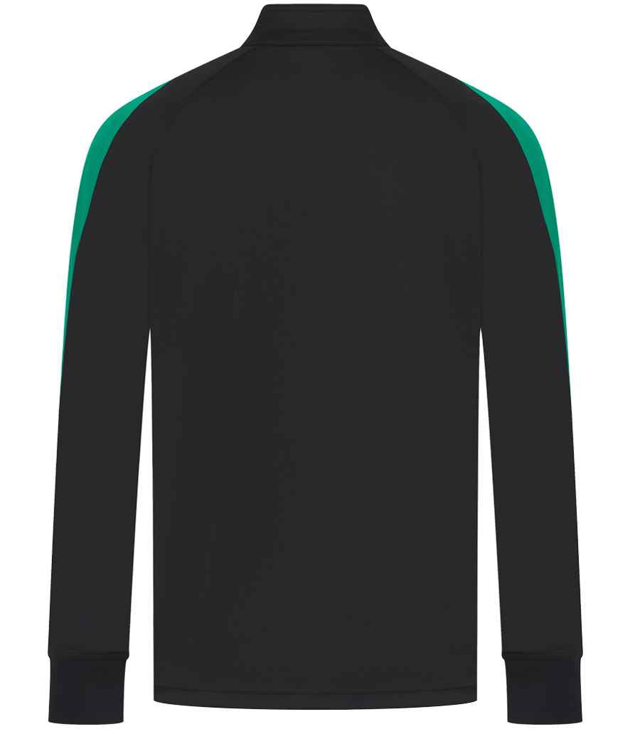 Finden + Hales Knitted Tracksuit Top - Black/Emerald