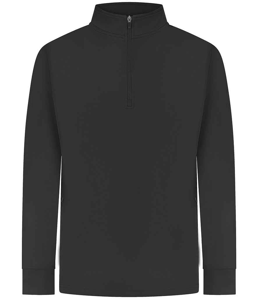 Finden + Hales 1/4 Zip Tracksuit Top - Black