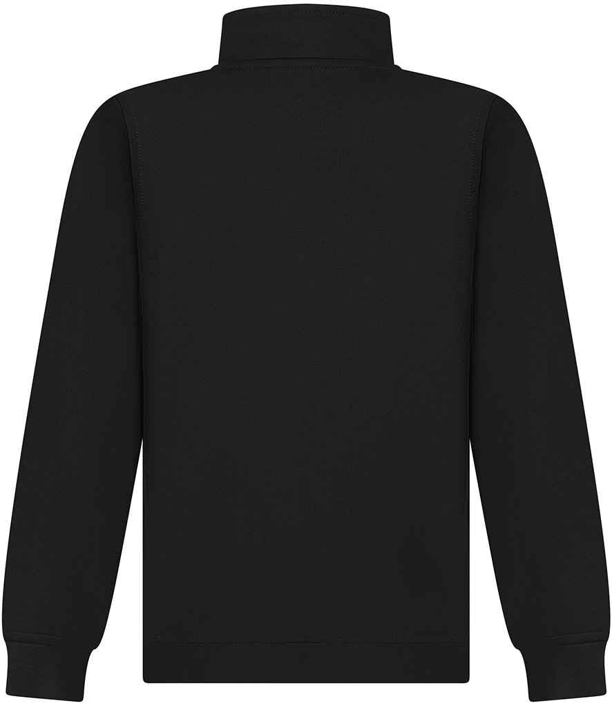Finden + Hales Kids 1/4 Zip Tracksuit Top - Black