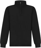 Finden + Hales Kids 1/4 Zip Tracksuit Top - Black