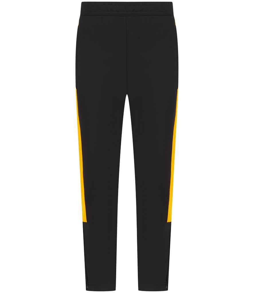 Finden + Hales Knitted Tracksuit Pants - Black/Gold