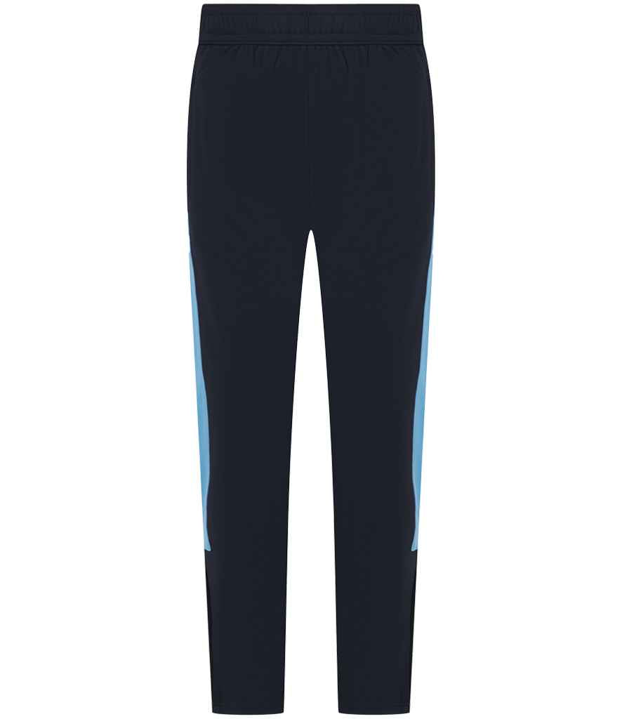 Finden + Hales Knitted Tracksuit Pants - Navy/Sky blue