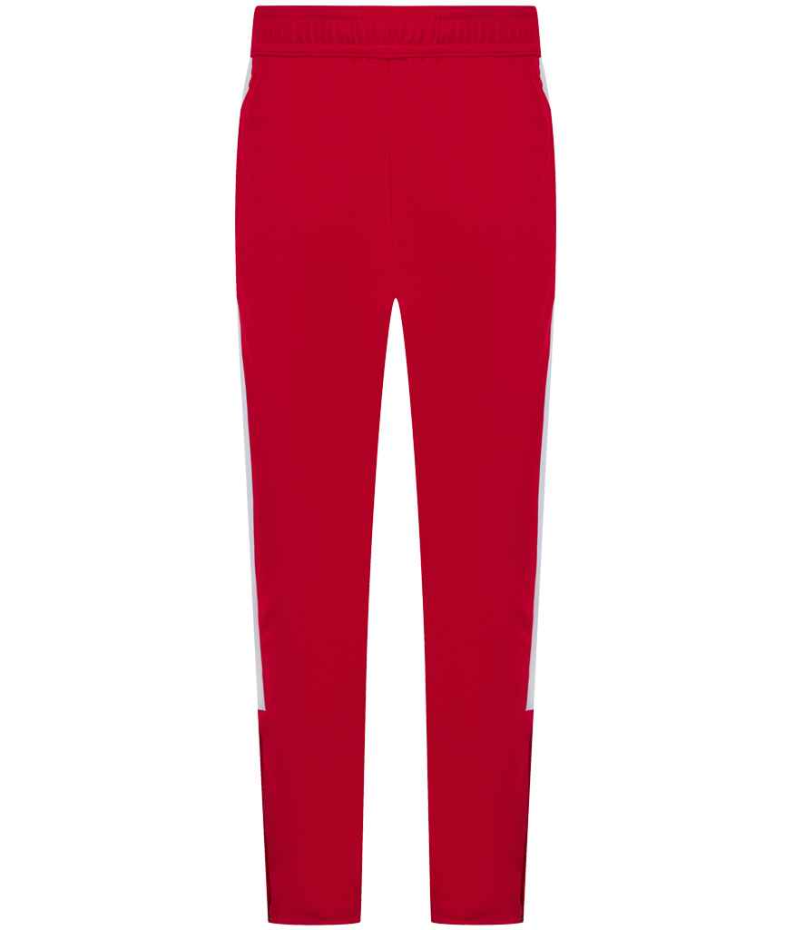 Finden + Hales Knitted Tracksuit Pants - Red/White