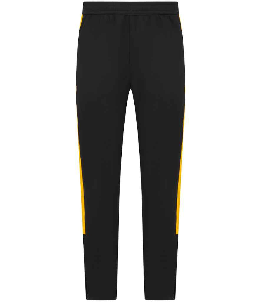 Finden + Hales Kids Knitted Tracksuit Pants - Black/Gold