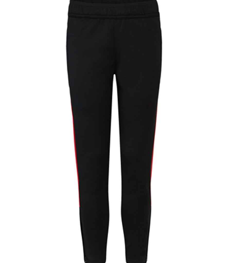 Finden + Hales Kids Knitted Tracksuit Pants - Black/Red