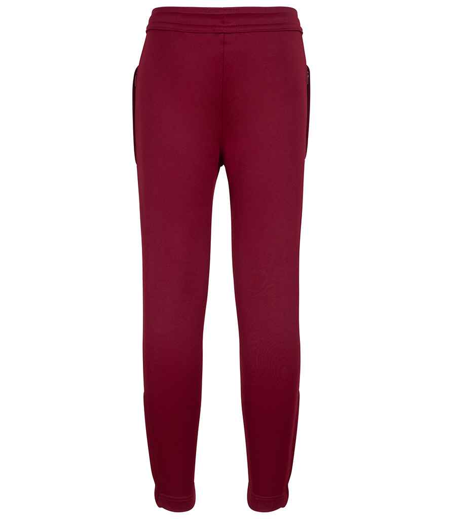Finden + Hales Kids Knitted Tracksuit Pants - Burgundy/Burgundy