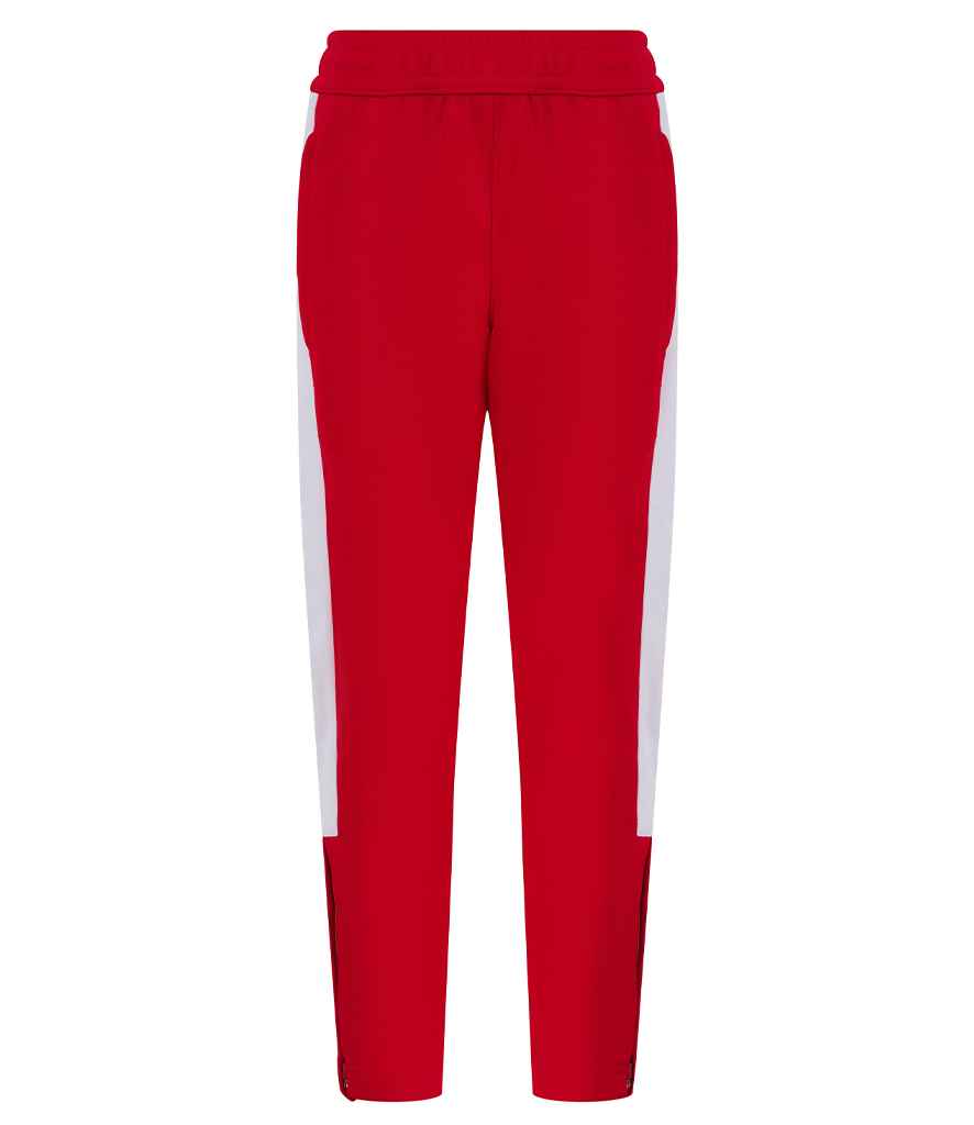 Finden + Hales Kids Knitted Tracksuit Pants - Red/White