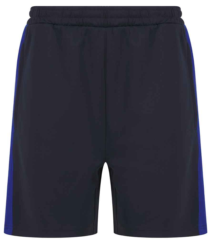 Finden + Hales Knitted Shorts - Navy/Royal Blue
