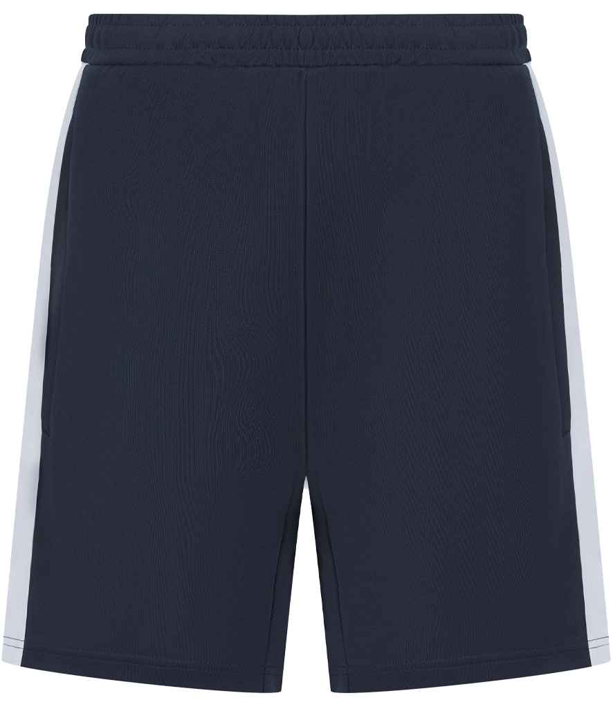 Finden + Hales Knitted Shorts - Navy/White
