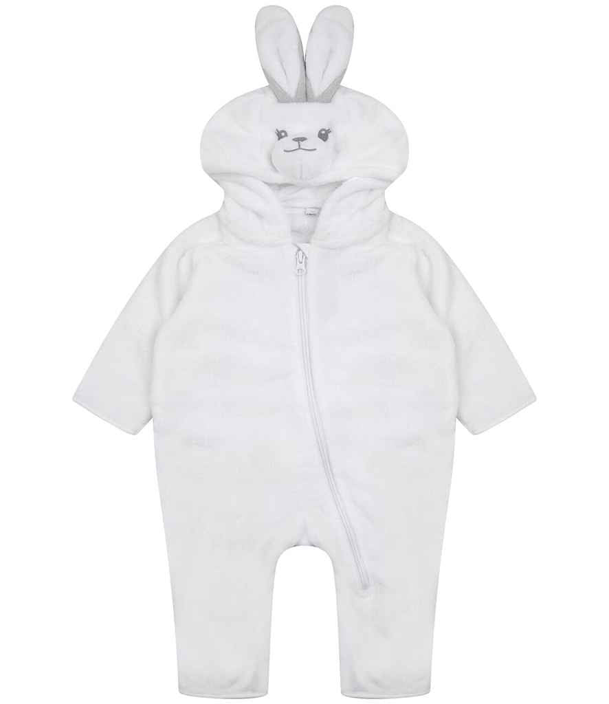 Larkwood Baby/Toddler Rabbit All In One - White