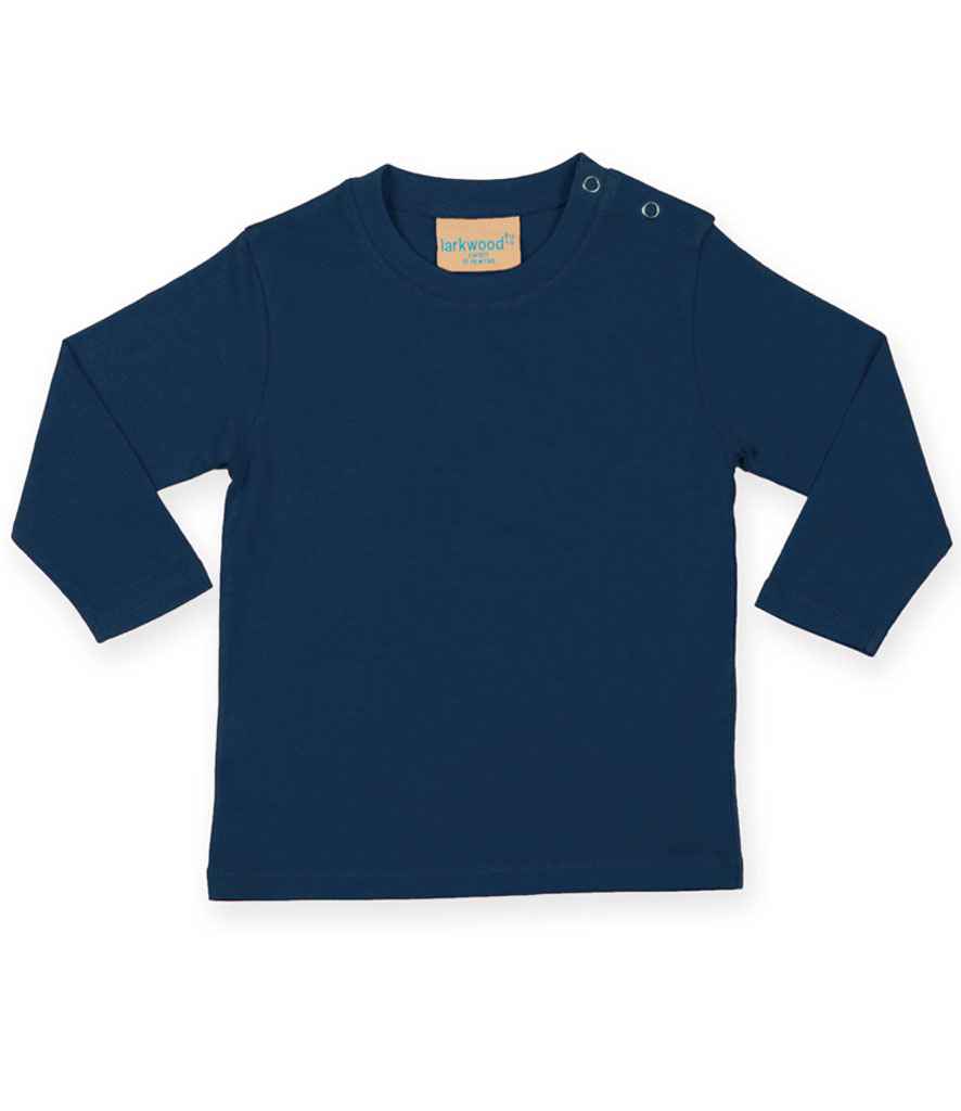 Larkwood Baby/Toddler Long Sleeve T-Shirt - Navy