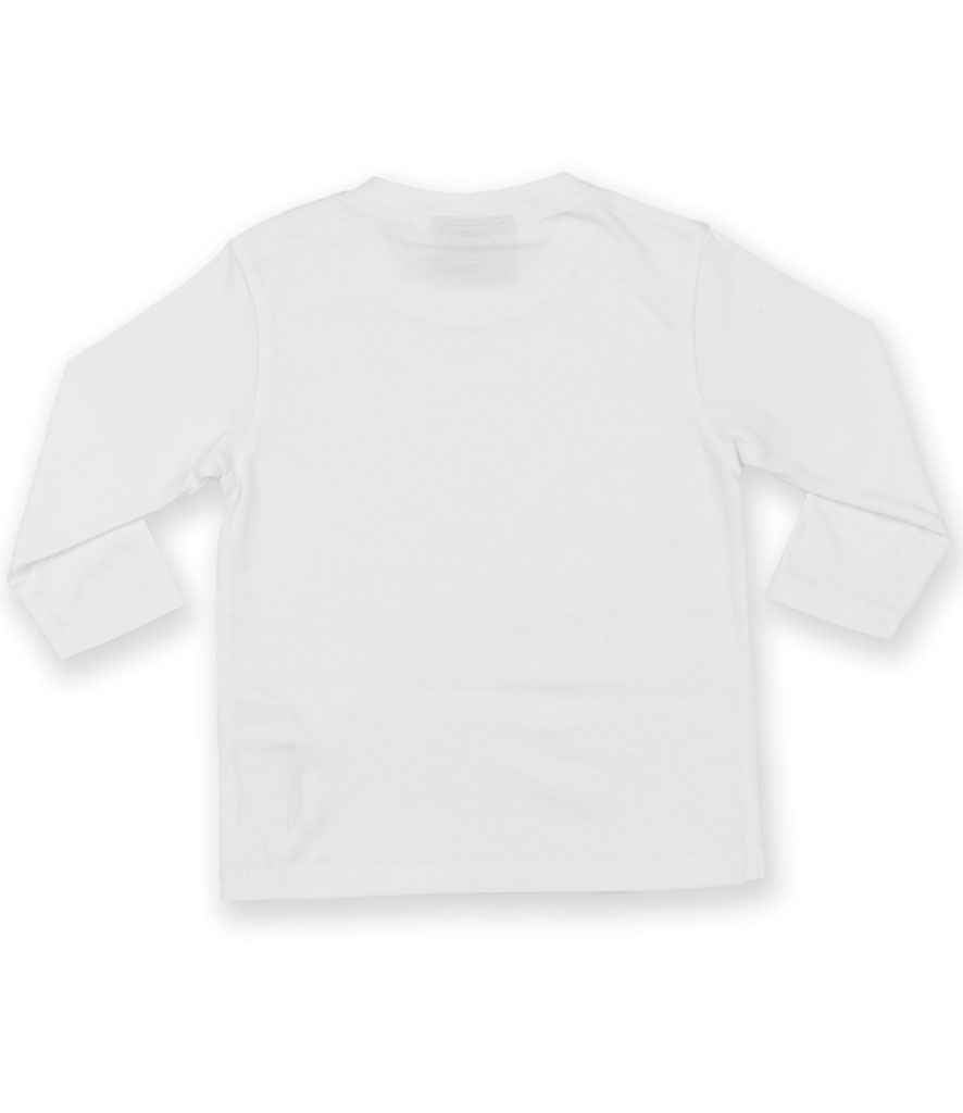 Larkwood Baby/Toddler Long Sleeve T-Shirt - White
