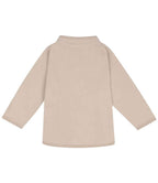 Larkwood Kids 1/2 Zip Lightweight Fleece - Light Stone