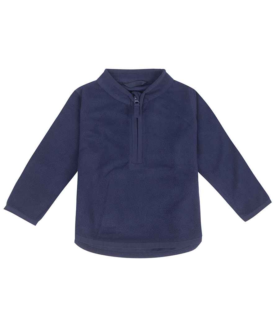 Larkwood Kids 1/2 Zip Lightweight Fleece - Navy