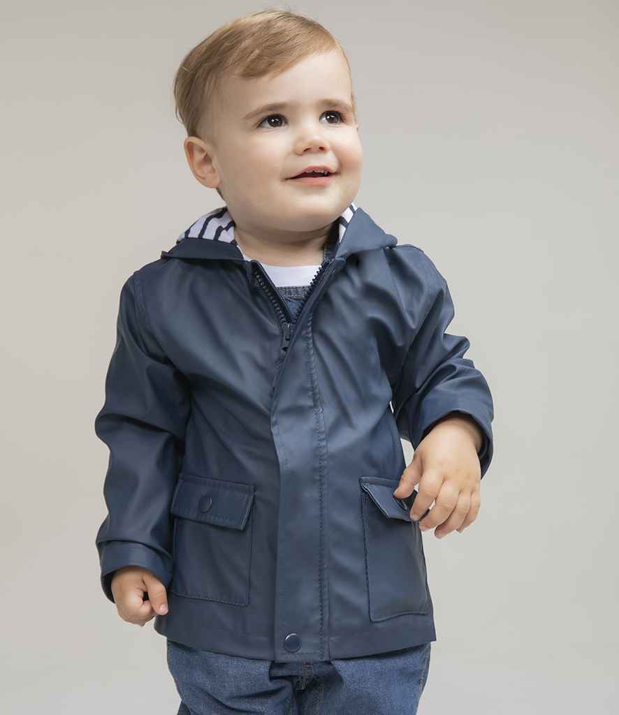 Larkwood Baby/Toddler Rain Jacket - Navy