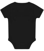Larkwood Essential Short Sleeve Baby Bodysuit - Black