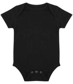 Larkwood Essential Short Sleeve Baby Bodysuit - Black