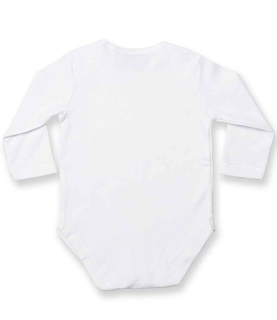 Larkwood Long Sleeve Baby Bodysuit - White
