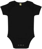 Larkwood Short Sleeve Baby Bodysuit - Black