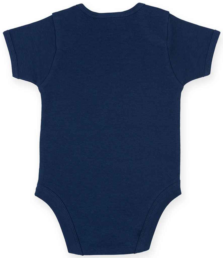 Larkwood Short Sleeve Baby Bodysuit - Navy