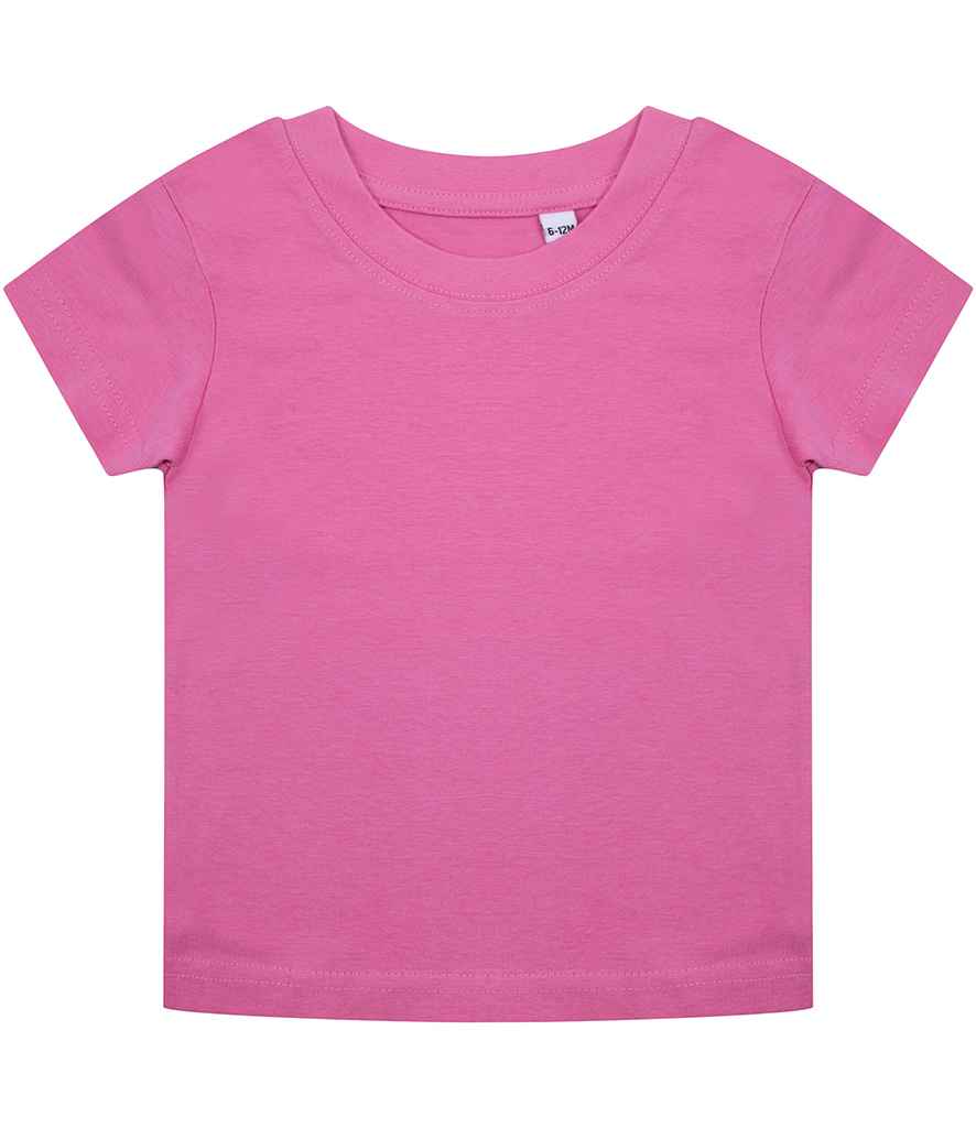 Larkwood Baby/Toddler Organic T-Shirt - Bright Pink
