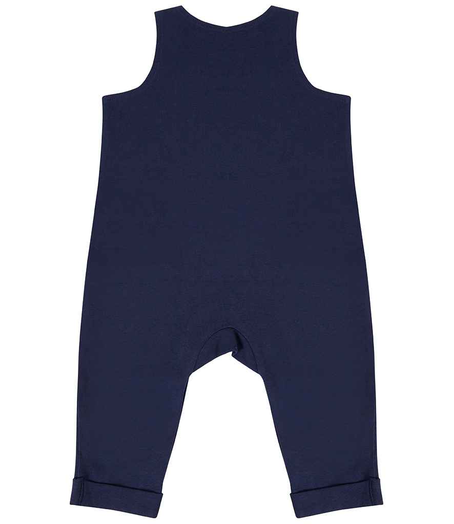 Larkwood Baby/Toddler Organic Cotton Dungarees - Navy
