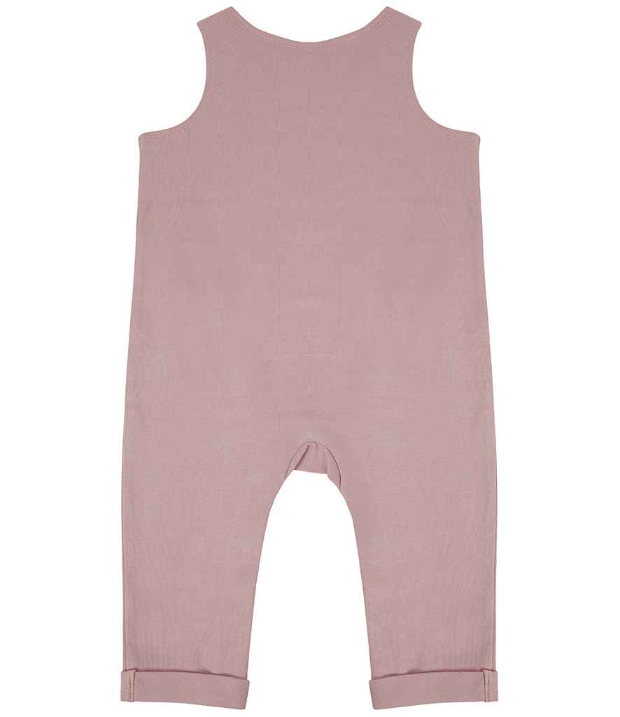 Larkwood Baby/Toddler Organic Cotton Dungarees - Soft Pink