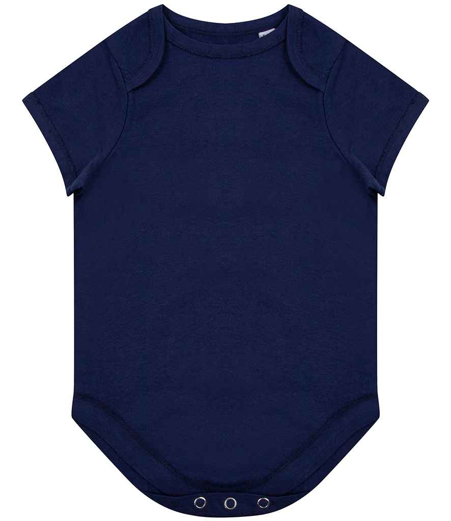 Larkwood Organic Baby Bodysuit - Navy