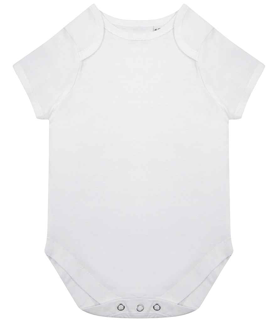 Larkwood Organic Baby Bodysuit - White