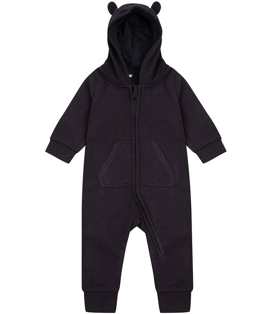 Larkwood Baby/Toddler Fleece All In One - Black