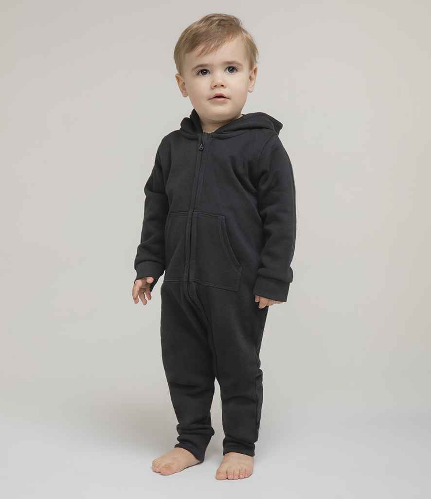 Larkwood Baby/Toddler Fleece All In One - Black