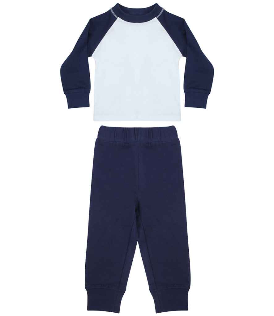 Larkwood Baby/Toddler Pyjamas - Navy/White