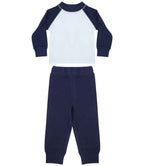 Larkwood Baby/Toddler Pyjamas - Navy/White