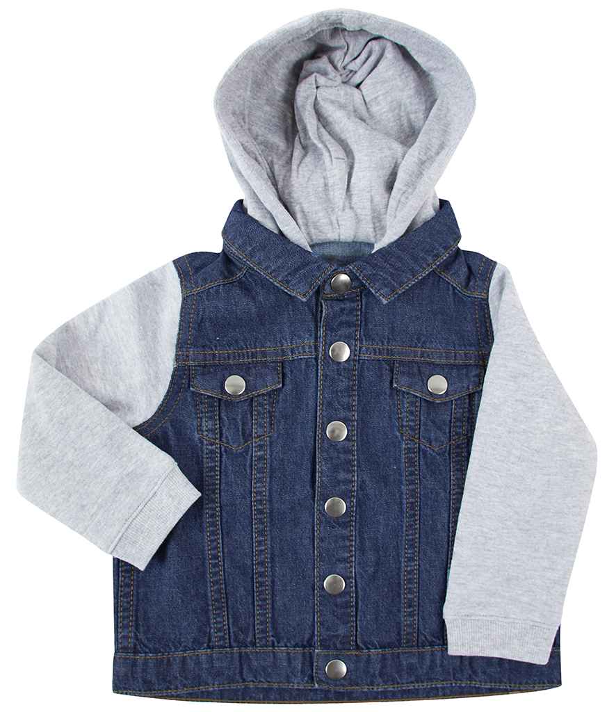 Larkwood Kids Denim Jacket - Blue Denim