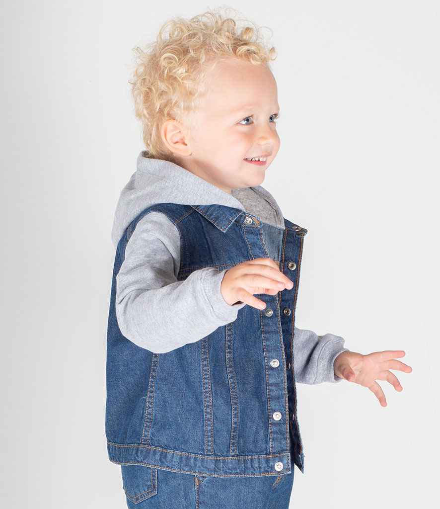 Larkwood Kids Denim Jacket - Blue Denim