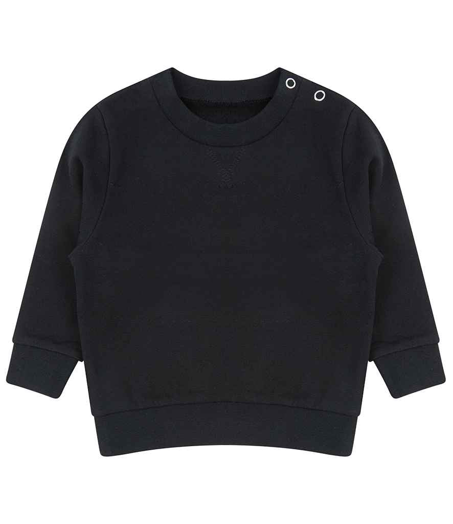 Larkwood Kids Sustainable Sweatshirt - Black