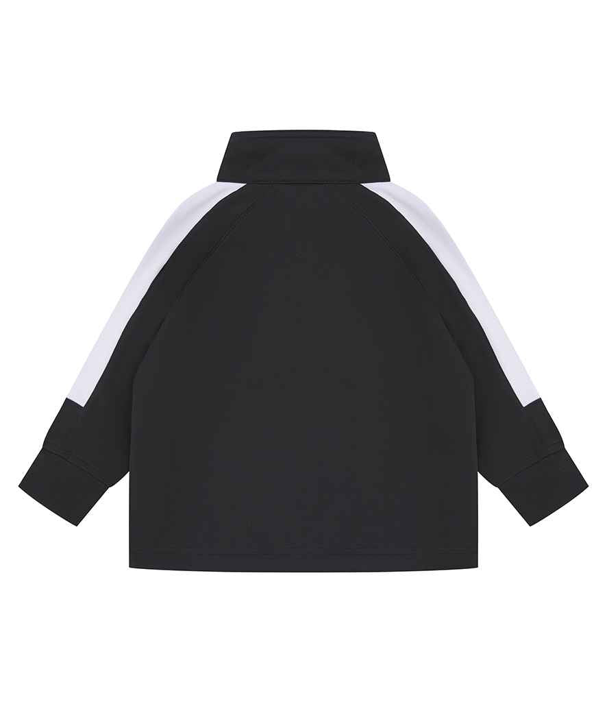 Larkwood Baby/Toddler Tracksuit Top - Black/White